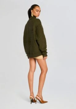 Levi Knit Puffer 8 Levi Knit Puffer -Retrofete Clothing Shop Ecommerce Crop 24 09 11 LEVI KNIT PUFFER HUNTER GREEN 0748 ECOMM