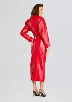 Victoria Leather Jacket -Retrofete Clothing Shop Ecommerce Crop 24 09 11 LONNY LEATHER SKIRT LIPSTICK RED 0495 ECOMM 6015e346 3b30 4fbd 940f 4d62ad3b94a5