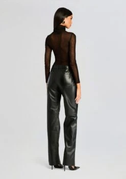 Adelina Leather Pant -Retrofete Clothing Shop Ecommerce Crop 24 09 26 AdelinaLeatherPant Black 0058 ECOMM 156723b6 bbf3 44f5 a664 e98b666d2c33