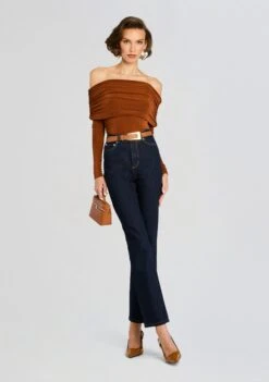 Nora Top 9 Nora Top -Retrofete Clothing Shop Ecommerce Crop 24 10 08 NoraTop Toffee 0008 ECOMM