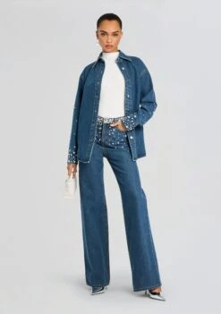 Jenna Crystal Jean -Retrofete Clothing Shop Ecommerce Crop 24 10 09 DilettaCrystalShacket JennaCrystalJean MontanaCrystal 0014 ECOMM 08385eae 1549 41ab bb39 f173da9b82e0