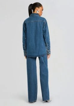 Diletta Crystal Shacket -Retrofete Clothing Shop Ecommerce Crop 24 10 09 DilettaCrystalShacket JennaCrystalJean MontanaCrystal 0081 ECOMM 725596f5 8c2d 4712 98b1 d545a76a504b