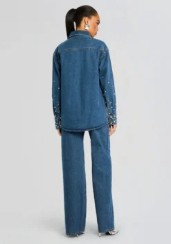 Diletta Crystal Shacket -Retrofete Clothing Shop Ecommerce Crop 24 10 09 DilettaCrystalShacket JennaCrystalJean MontanaCrystal 0081 ECOMM 725596f5 8c2d 4712 98b1 d545a76a504b scaled