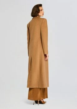 Leche Wool Coat -Retrofete Clothing Shop Ecommerce Crop 24 10 28 LecheWoolCoat Camel 0047 ECOMM