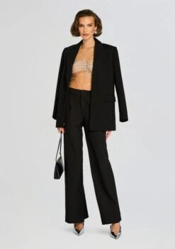 Nea Embellished Top 9 Nea Embellished Top -Retrofete Clothing Shop Ecommerce Crop 24 10 28 NeaEmbellishedTop Silver 0050 ECOMM