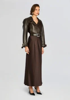 Einsley Leather Jacket -Retrofete Clothing Shop Ecommerce Crop 24 10 29 EinsleyLeatherJacket DarkBrown 0009 ECOMM scaled