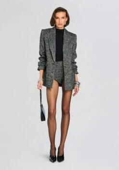 Ellery Hot Short 7 Ellery Hot Short -Retrofete Clothing Shop Ecommerce Crop 24 10 30 CeciliaWoolBlazer ElleryWoolShort Charcoal Grey 0003 ECOMM