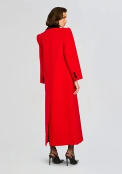 Constance Coat -Retrofete Clothing Shop Ecommerce Crop 24 10 30 ConstanceJacket Cardinal 0046 ECOMM