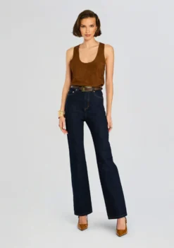 Elizabeth Suede Tank Top -Retrofete Clothing Shop Ecommerce Crop 24 10 30 ElizabethSuedeTankTop Toffee 0024 ECOMM scaled