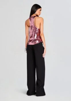 Mandy Sequin Top -Retrofete Clothing Shop Ecommerce Crop 24 11 14 MandySequinTop EarlRose 0088 ECOMM
