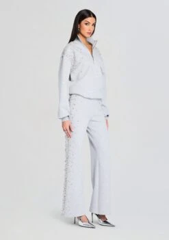 Carsyn Embellished Sweatpant -Retrofete Clothing Shop Ecommerce Crop 24 11 14 MarissaSweatshirt CarsynSweatpant HeatheredGrey 0080 ECOMM 90123b70 c7ad 40ae b207 52e1a025dd2b