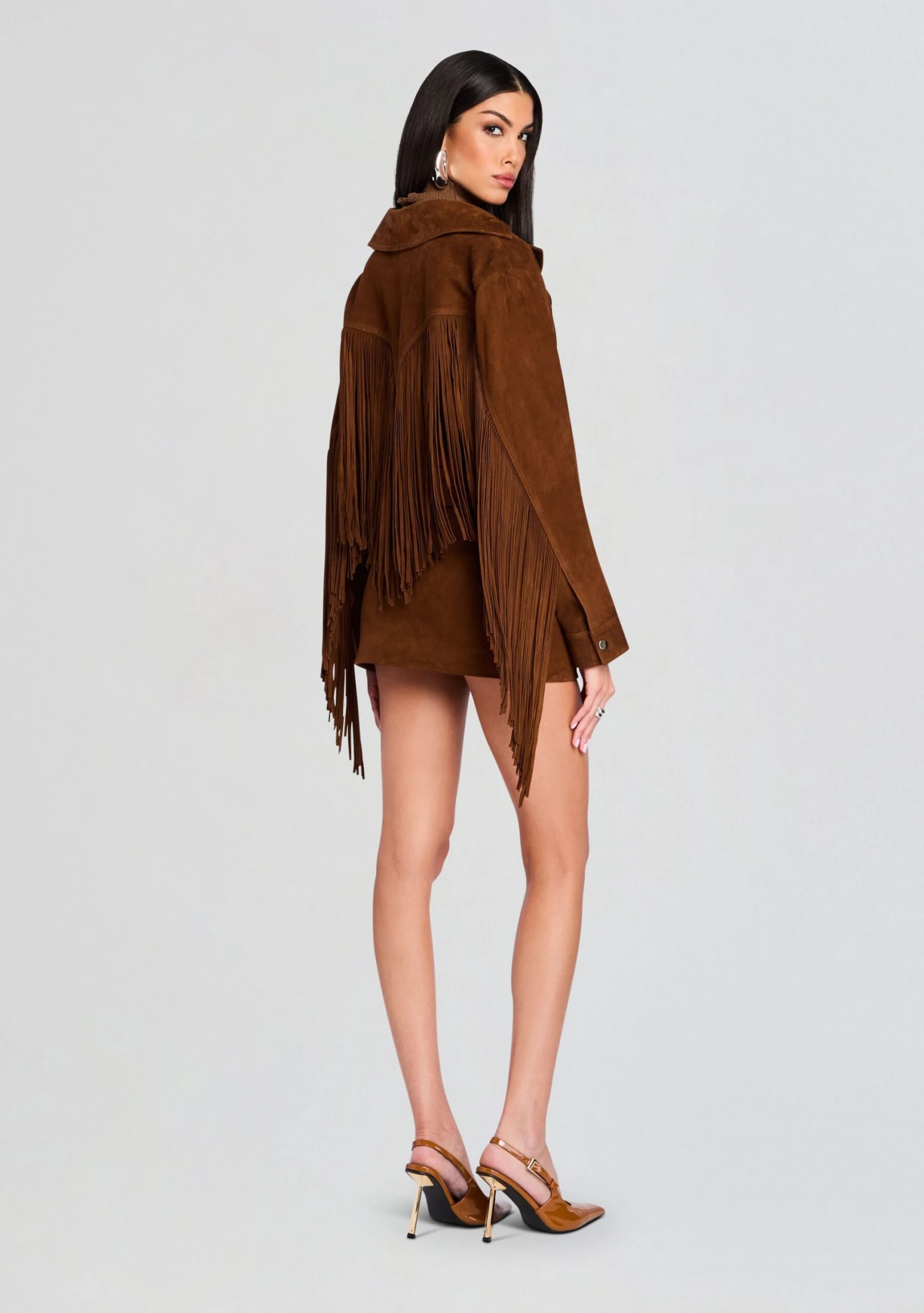 Valerie Suede Skirt 4 Valerie Suede Skirt - Image 4