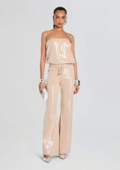 Allie Sequin Knit Jumpsuit