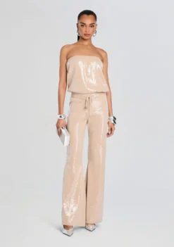 Allie Sequin Knit Jumpsuit
