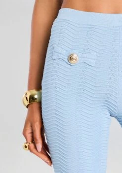 Joliet Knit Pant -Retrofete Clothing Shop Ecommerce Crop 24 12 16 AloeKnitTop JolietKnitPant MetallicPowderBlue 0037 ECOMM