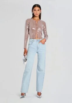 Annamarie Sequin Knit Cardigan -Retrofete Clothing Shop Ecommerce Crop 24 12 16 RubyJean Oasis 0013 ECOMM c24f101e 0631 434e bddc 3f24b887709b