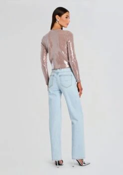 Annamarie Sequin Knit Cardigan -Retrofete Clothing Shop Ecommerce Crop 24 12 16 RubyJean Oasis 0042 ECOMM 18d50861 e482 445e 81c0 2f46b0068d60