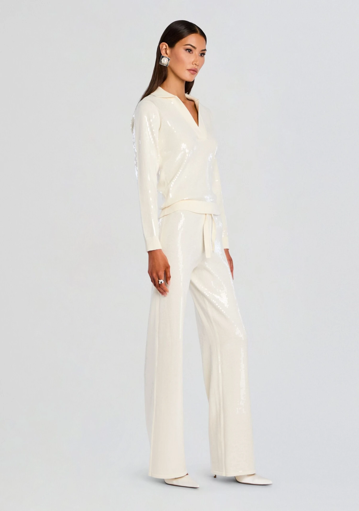 Natalia Sequin Knit Pant 3 Natalia Sequin Knit Pant - Image 3