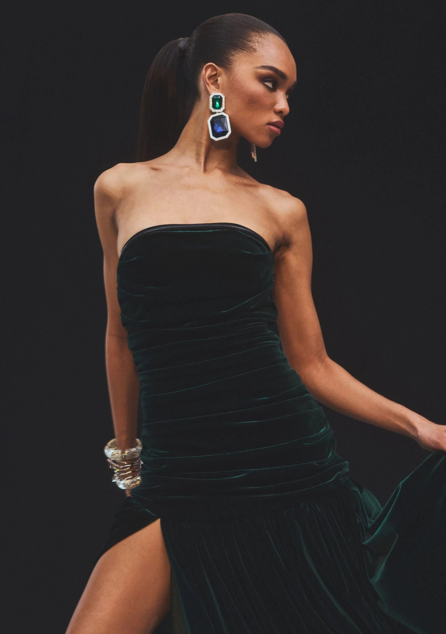 Cora Gemstone Earrings 2 Cora Gemstone Earrings - Image 2