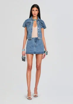 Magda Cap Sleeve Jacket 9 Magda Cap Sleeve Jacket -Retrofete Clothing Shop Ecommerce Crop 25 01 16 MagdaCapSleeveJacket KapaA LineSkirt Lakeside 0014 ECOMM scaled