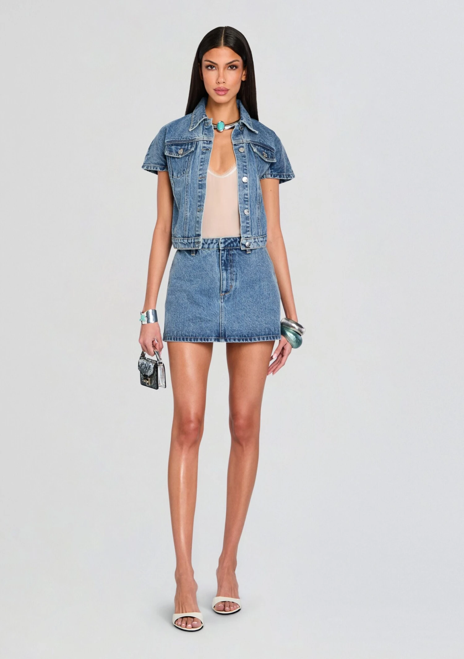 Magda Cap Sleeve Jacket 5 Magda Cap Sleeve Jacket - Image 5