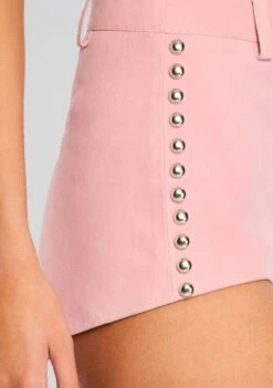 Sabine Suede Short -Retrofete Clothing Shop Ecommerce Crop 25 02 18 Palmira Suede Shirt Sabine Suede Short Primrose 0103 ECOMM