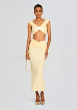 Maris Top -Retrofete Clothing Shop Ecommerce Crop 25 03 17 Maris Top Maribella Maxi Skirt Butter 2320 ECOMM