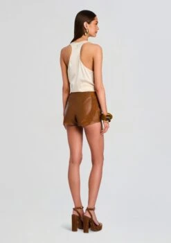 Agda Suede Short 8 Agda Suede Short -Retrofete Clothing Shop Ecommerce Crop 25 04 08 Agda Suede Short Cognac 0034 ECOMM