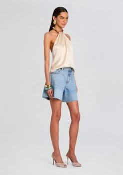 Sabrina Boyfriend Short -Retrofete Clothing Shop Ecommerce Crop 25 04 08 Sabrina Boyfriend Short Coastline 0029 ECOMM