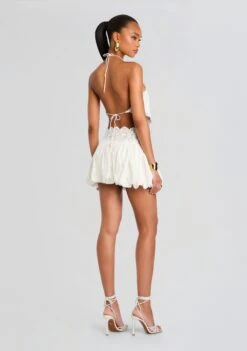 Leighton Skirt -Retrofete Clothing Shop Ecommerce Crop 25 04 09 Summer Top Leighton Skirt Ivory 0046 ECOMM