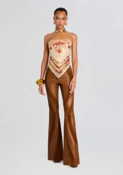 Vincenta Suede Pant 9 Vincenta Suede Pant -Retrofete Clothing Shop Ecommerce Crop 25 04 09 Vincenta Suede Pant Cognac 0027 ECOMM 2