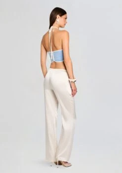 Lenny Top -Retrofete Clothing Shop Ecommerce Crop 25 05 07 LENNYTOP BLUEMELANGE 0047 ECOMM