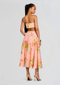 Dhun Bustier Top -Retrofete Clothing Shop Ecommerce Crop 25 05 08 DHUNBUSTIERTOP MIDISKIRT MULTI 0052 ECOMM