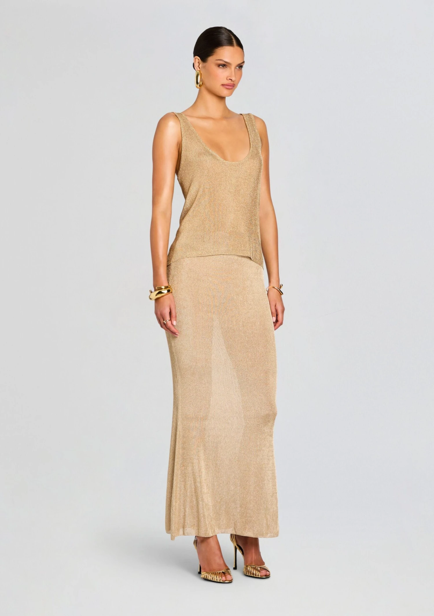 Hero Metallic Knit Tank 4 Hero Metallic Knit Tank - Image 4