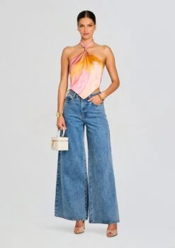 Jamie Silk Top -Retrofete Clothing Shop Ecommerce Crop 25 05 08 JamieTop ContourBrushstroke 0008 ECOMM