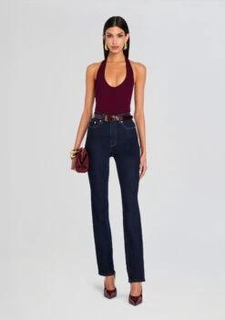 Bamboo Halter Bodysuit 9 Bamboo Halter Bodysuit -Retrofete Clothing Shop Ecommerce Crop 25 08 06 Bomboo Halter Bodysuit Bordeaux 1039 ECOMM