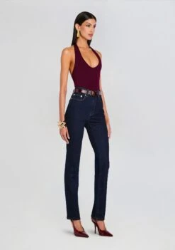 Bamboo Halter Bodysuit 7 Bamboo Halter Bodysuit -Retrofete Clothing Shop Ecommerce Crop 25 08 06 Bomboo Halter Bodysuit Bordeaux 1076 ECOMM