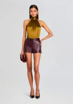 Naya Short -Retrofete Clothing Shop Ecommerce Crop 25 08 06 Martina Top Ochre 2382 ECOMM