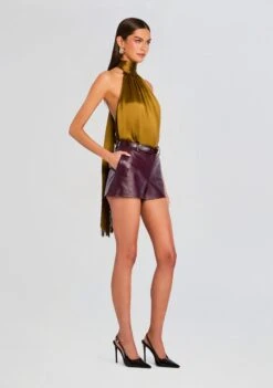 Naya Short -Retrofete Clothing Shop Ecommerce Crop 25 08 06 Martina Top Ochre 2416 ECOMM
