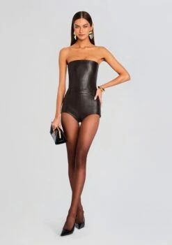 Pernille Leather Romper