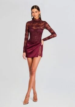 Valentina Bodysuit -Retrofete Clothing Shop Ecommerce Crop 25 08 06 Valentina Bodysuit Reeve Skirt Port 2199 ECOMM