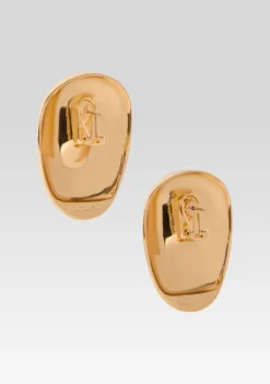 Bianca Earrings -Retrofete Clothing Shop Ecommerce Crop FW25 BIANCAEARRING GOLDCLEAR 297 ECOMM scaled