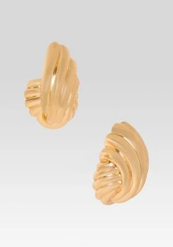 Jill Earrings 6 Jill Earrings -Retrofete Clothing Shop Ecommerce Crop FW25 JILLEARRING GOLD 281 ECOMM