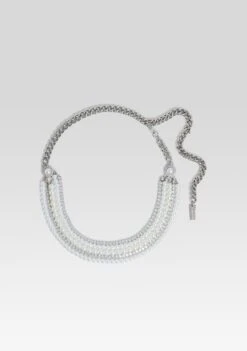 Chloe Pearl Chain Belt