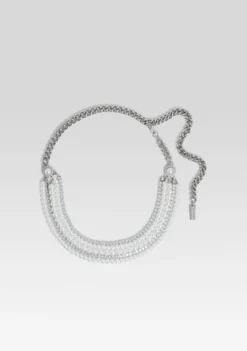 Chloe Pearl Chain Belt