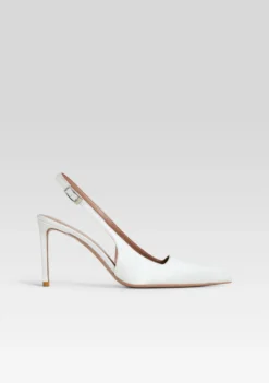 Evelyn Satin Slingback