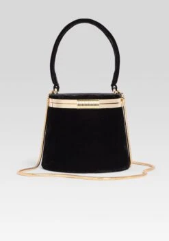 Lesla Velvet Case 8 Lesla Velvet Case -Retrofete Clothing Shop Ecommerce Crop LESLACASE VELVETBLACK 347 ECOMM