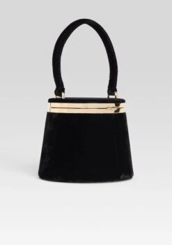 Lesla Velvet Case 9 Lesla Velvet Case -Retrofete Clothing Shop Ecommerce Crop LESLACASE VELVETBLACK 351 ECOMM