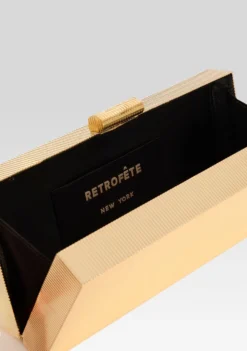 Milo Clutch -Retrofete Clothing Shop Ecommerce Crop MILOCLUTCH GOLDMETAL 033 ECOMM scaled