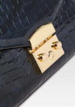 Renee Bag -Retrofete Clothing Shop Ecommerce Crop RENEEBAG NAVYCROCO 218 ECOMM